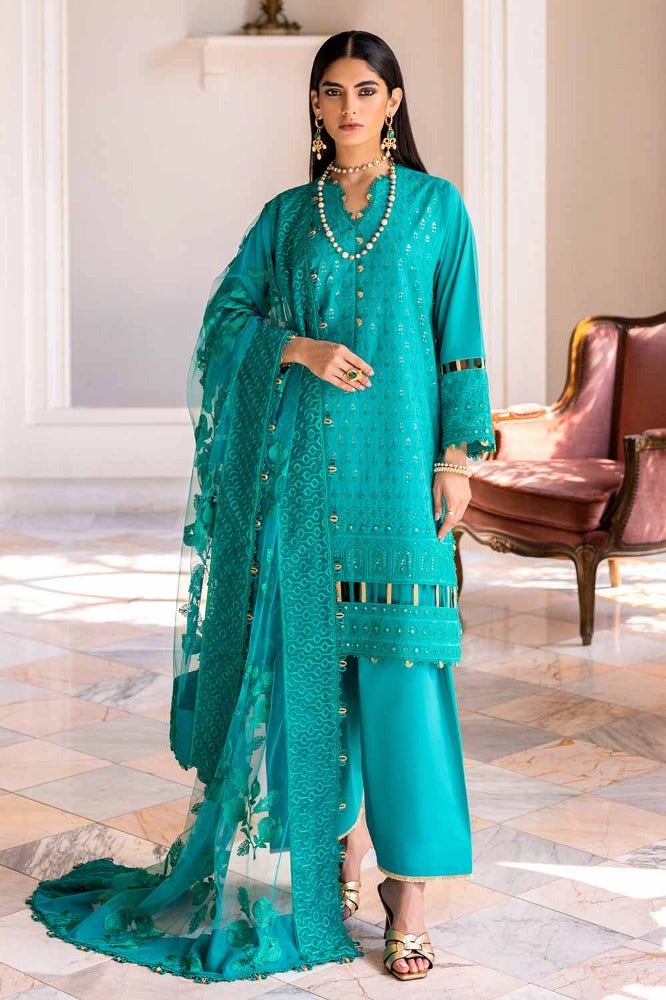 Gul Ahmed | Eid Collection | FE-42038 - Pakistani Clothes for women, in United Kingdom and United States