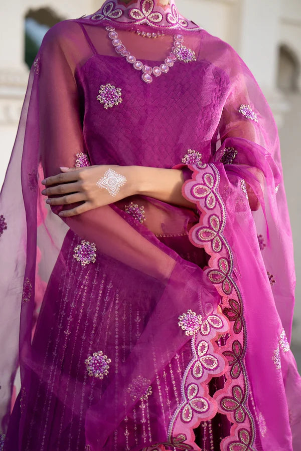 Ittehad | Dilruba Wedding Formals | ESDR77-SUT-PUP - Pakistani Clothes for women, in United Kingdom and United States