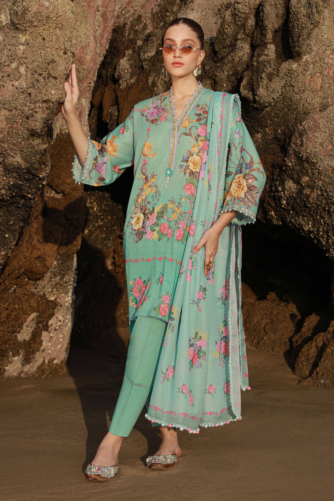 Sana Safinaz | Mahay Spring 24 | H241-026B-3CS - Pakistani Clothes for women, in United Kingdom and United States