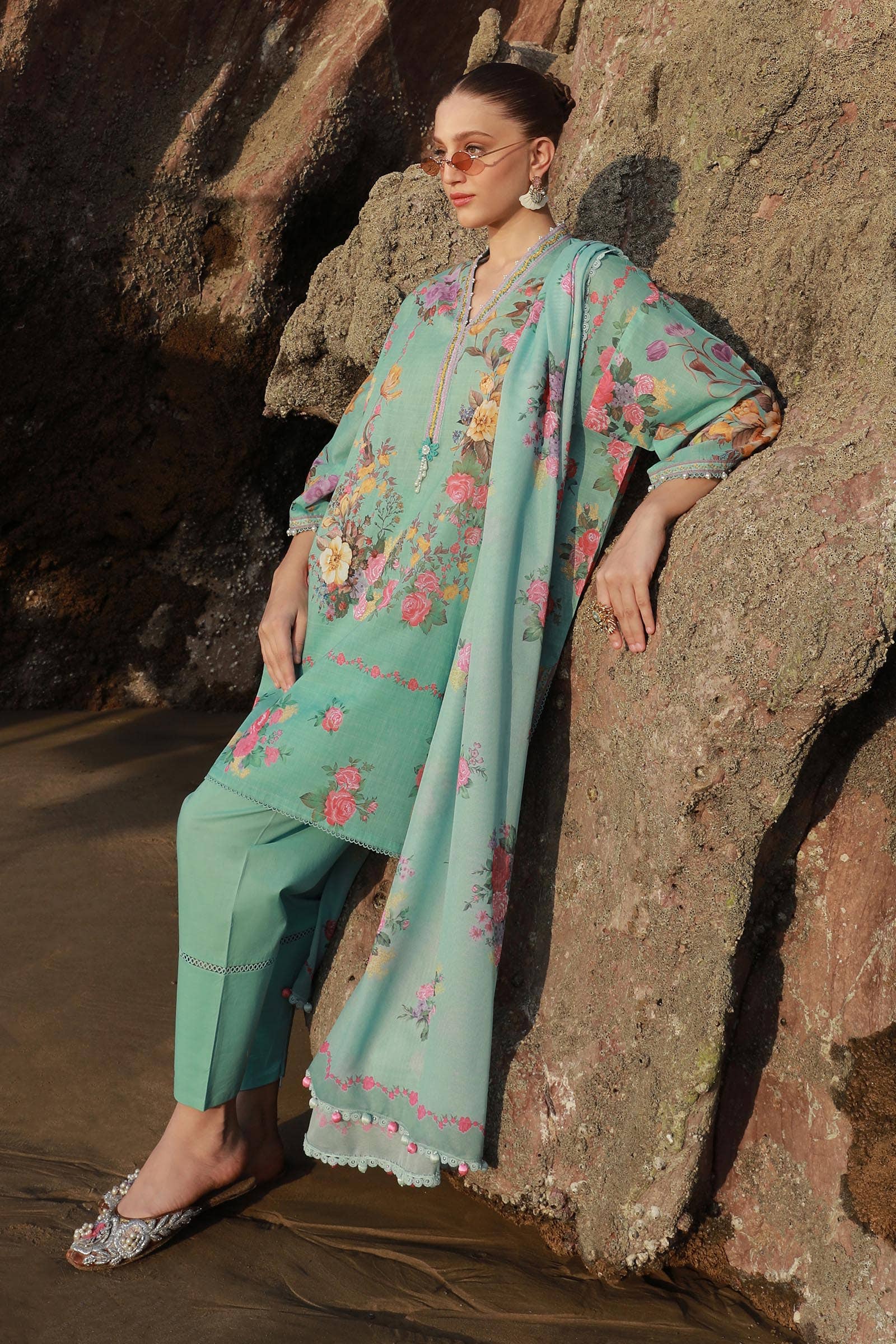 Sana Safinaz | Mahay Spring 24 | H241-026B-3CS - Pakistani Clothes for women, in United Kingdom and United States