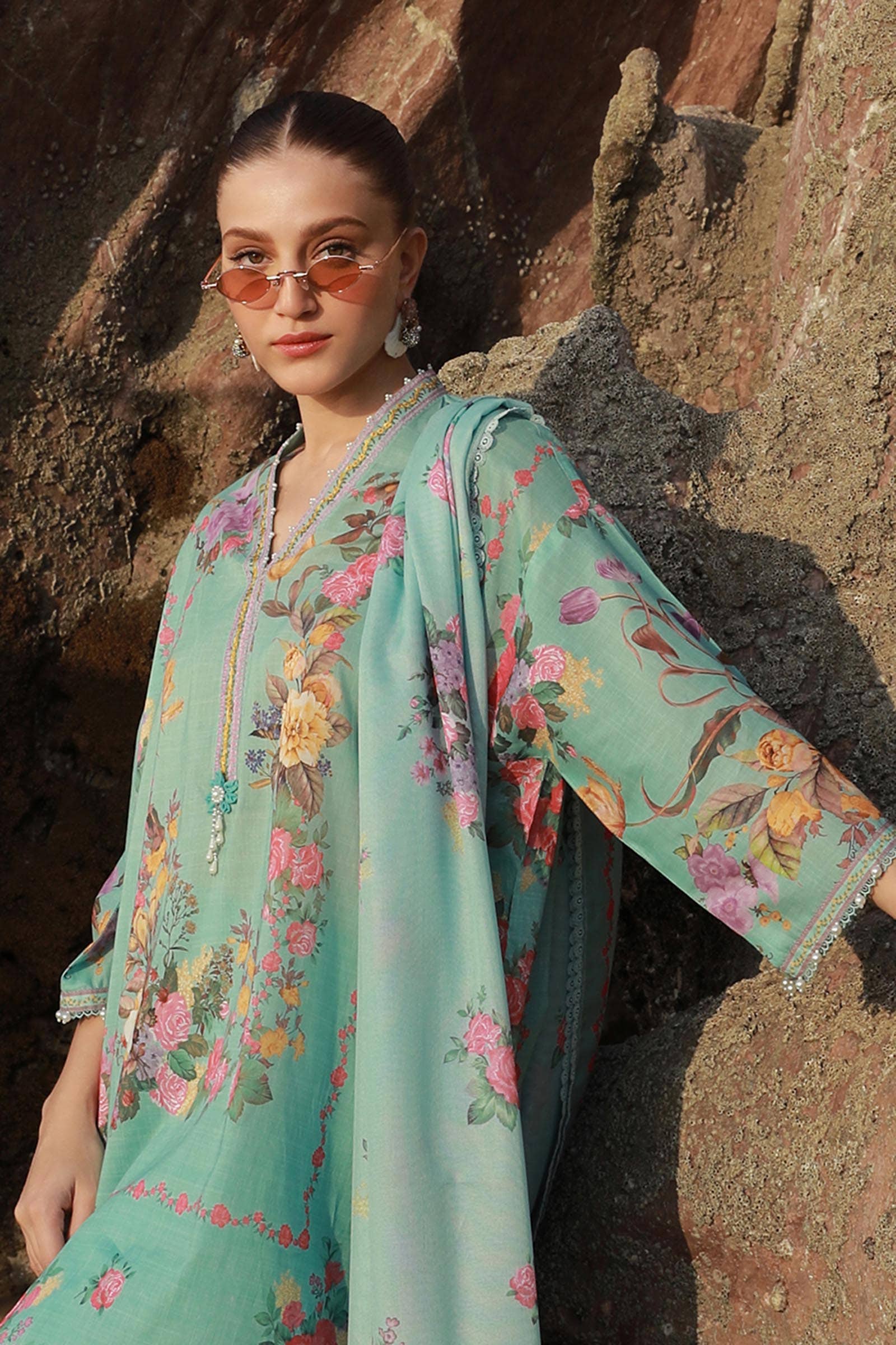 Sana Safinaz | Mahay Spring 24 | H241-026B-3CS - Pakistani Clothes for women, in United Kingdom and United States