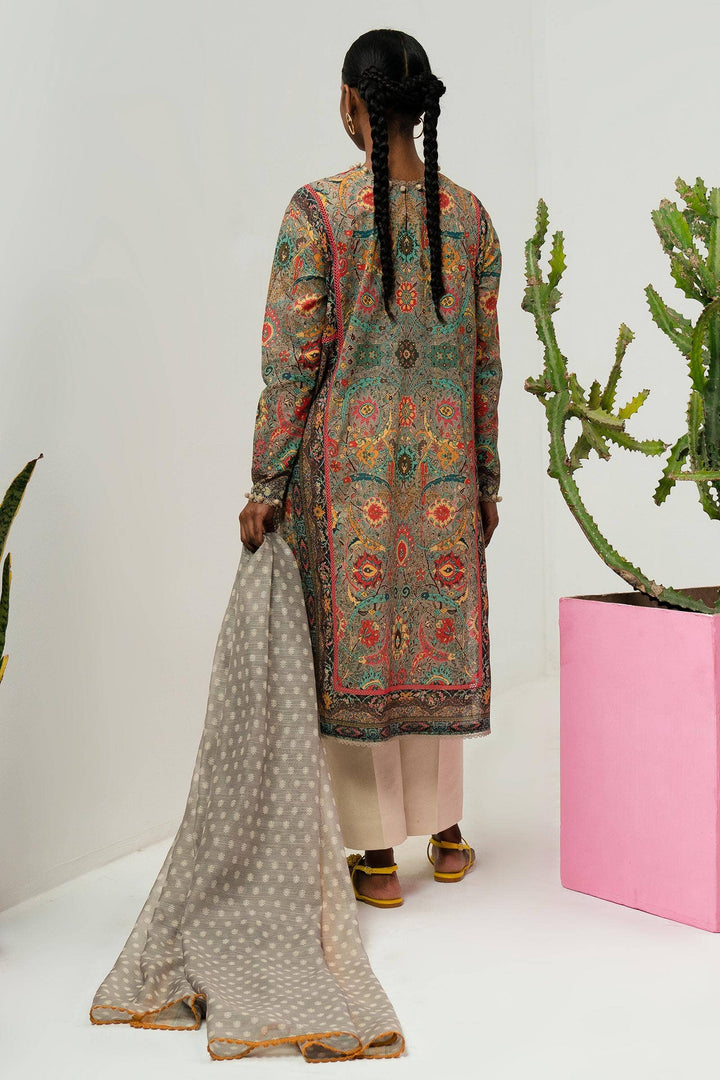 Sana Safinaz | Mahay Summer Lawn 24 | S-41 - Hoorain Designer Wear - Pakistani Ladies Branded Stitched Clothes in United Kingdom, United states, CA and Australia