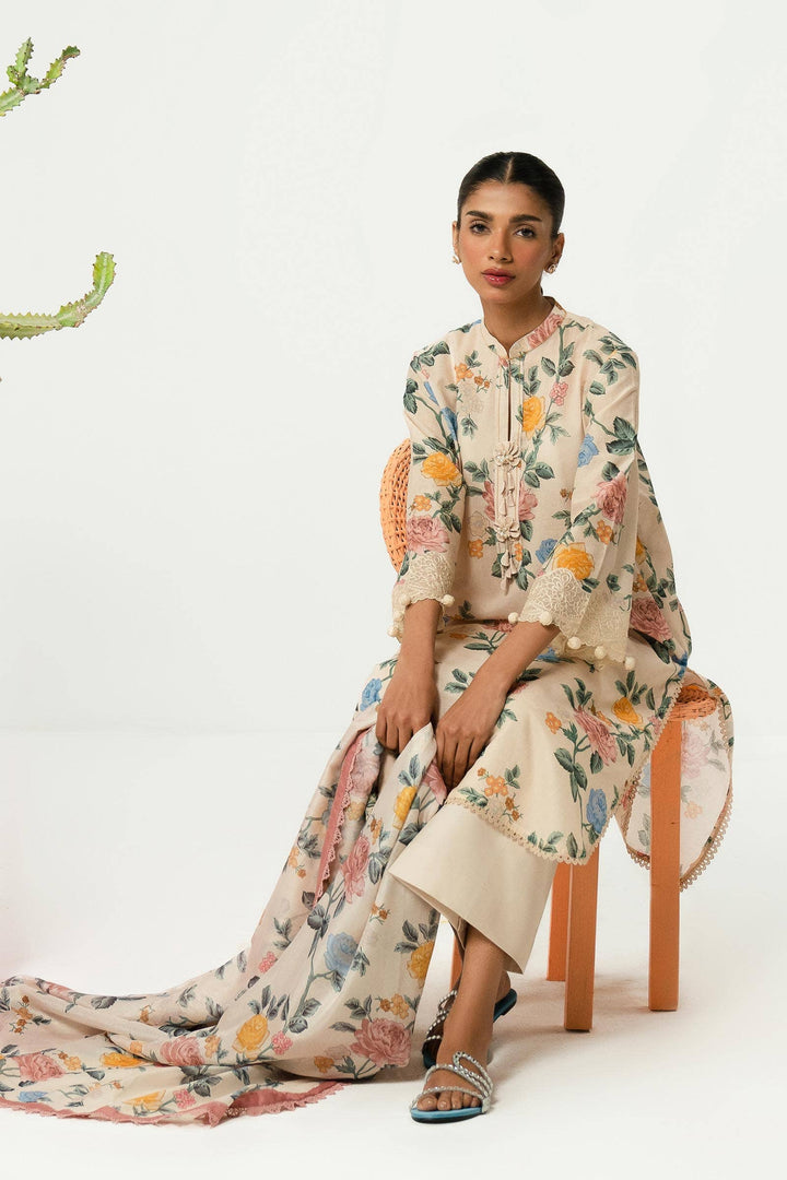 Sana Safinaz | Mahay Summer Lawn 24 | S-40 - Hoorain Designer Wear - Pakistani Ladies Branded Stitched Clothes in United Kingdom, United states, CA and Australia