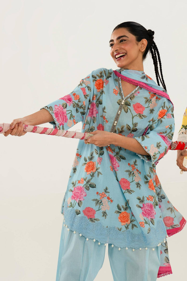 Sana Safinaz | Mahay Summer Lawn 24 | S-39 - Hoorain Designer Wear - Pakistani Ladies Branded Stitched Clothes in United Kingdom, United states, CA and Australia