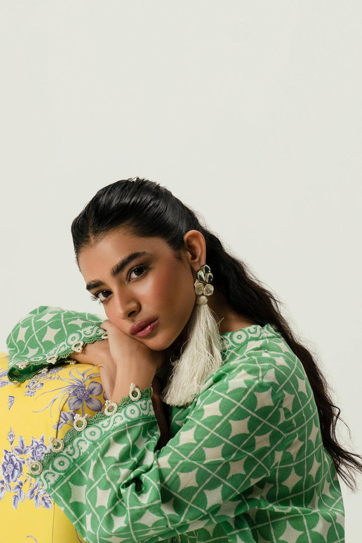 Sana Safinaz | Mahay Summer Lawn 24 | S-37 - Hoorain Designer Wear - Pakistani Ladies Branded Stitched Clothes in United Kingdom, United states, CA and Australia