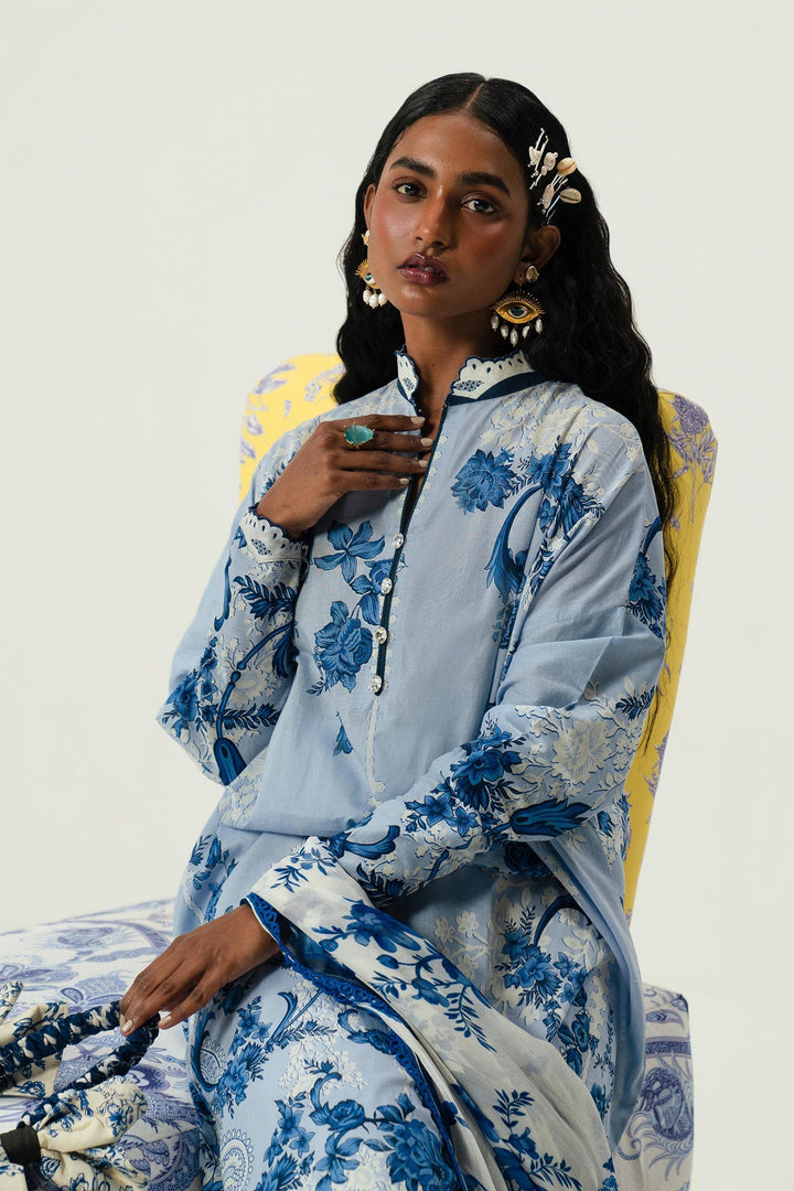 Sana Safinaz | Mahay Summer Lawn 24 | S-31 - Hoorain Designer Wear - Pakistani Ladies Branded Stitched Clothes in United Kingdom, United states, CA and Australia