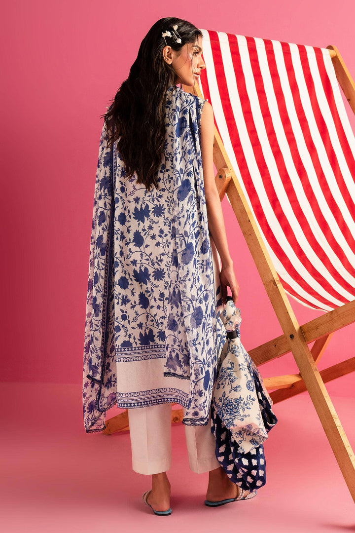 Sana Safinaz | Mahay Summer Lawn 24 | S-30 - Hoorain Designer Wear - Pakistani Ladies Branded Stitched Clothes in United Kingdom, United states, CA and Australia