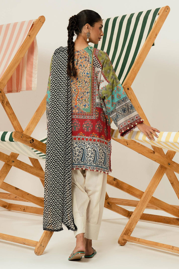 Sana Safinaz | Mahay Summer Lawn 24 | S-26 - Hoorain Designer Wear - Pakistani Ladies Branded Stitched Clothes in United Kingdom, United states, CA and Australia