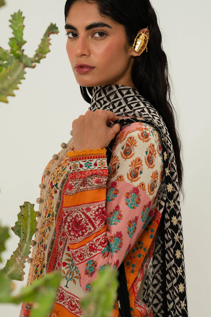 Sana Safinaz | Mahay Summer Lawn 24 | S-25 - Hoorain Designer Wear - Pakistani Ladies Branded Stitched Clothes in United Kingdom, United states, CA and Australia