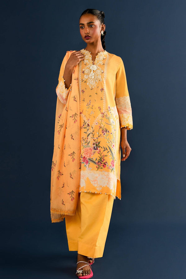 Sana Safinaz | Mahay Summer Lawn 24 | S-23 - Hoorain Designer Wear - Pakistani Ladies Branded Stitched Clothes in United Kingdom, United states, CA and Australia