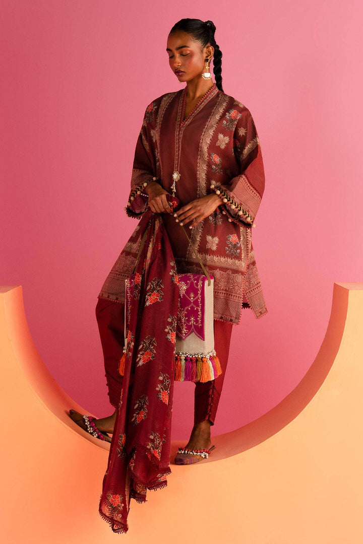 Sana Safinaz | Mahay Summer Lawn 24 | S-22 - Hoorain Designer Wear - Pakistani Ladies Branded Stitched Clothes in United Kingdom, United states, CA and Australia