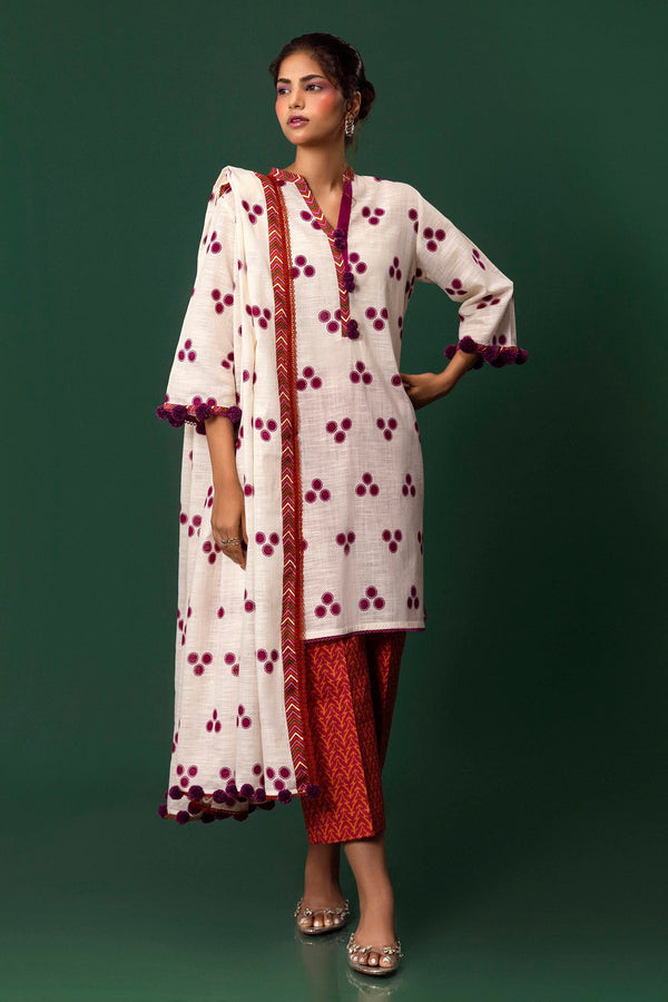 Sana Safinaz | Mahay Winter 24 | H243-001A-3CQ