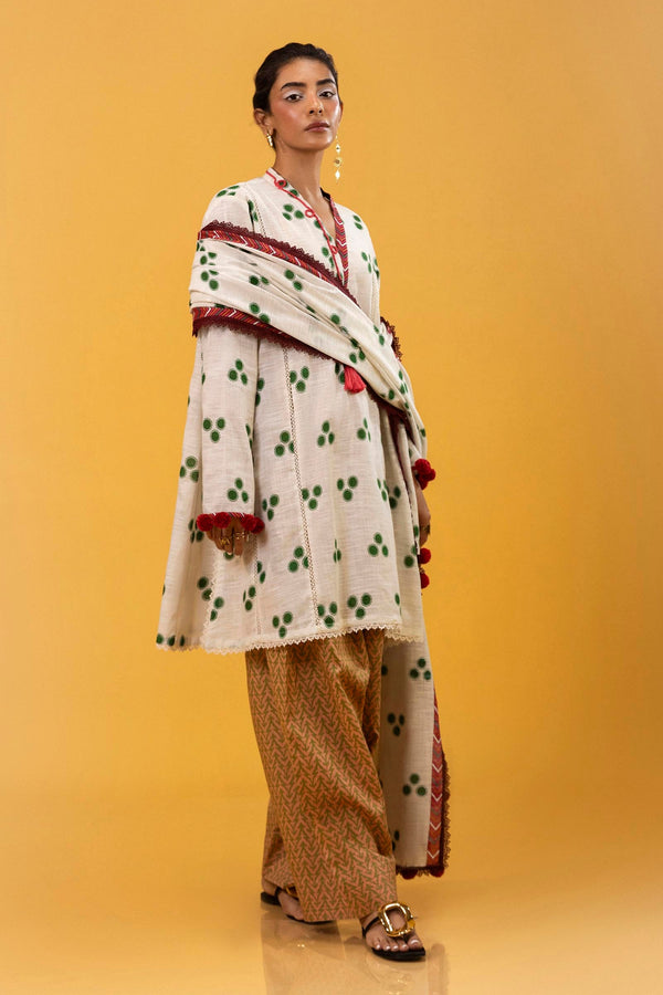 Sana Safinaz | Mahay Winter 24 | H243-001B-3CQ