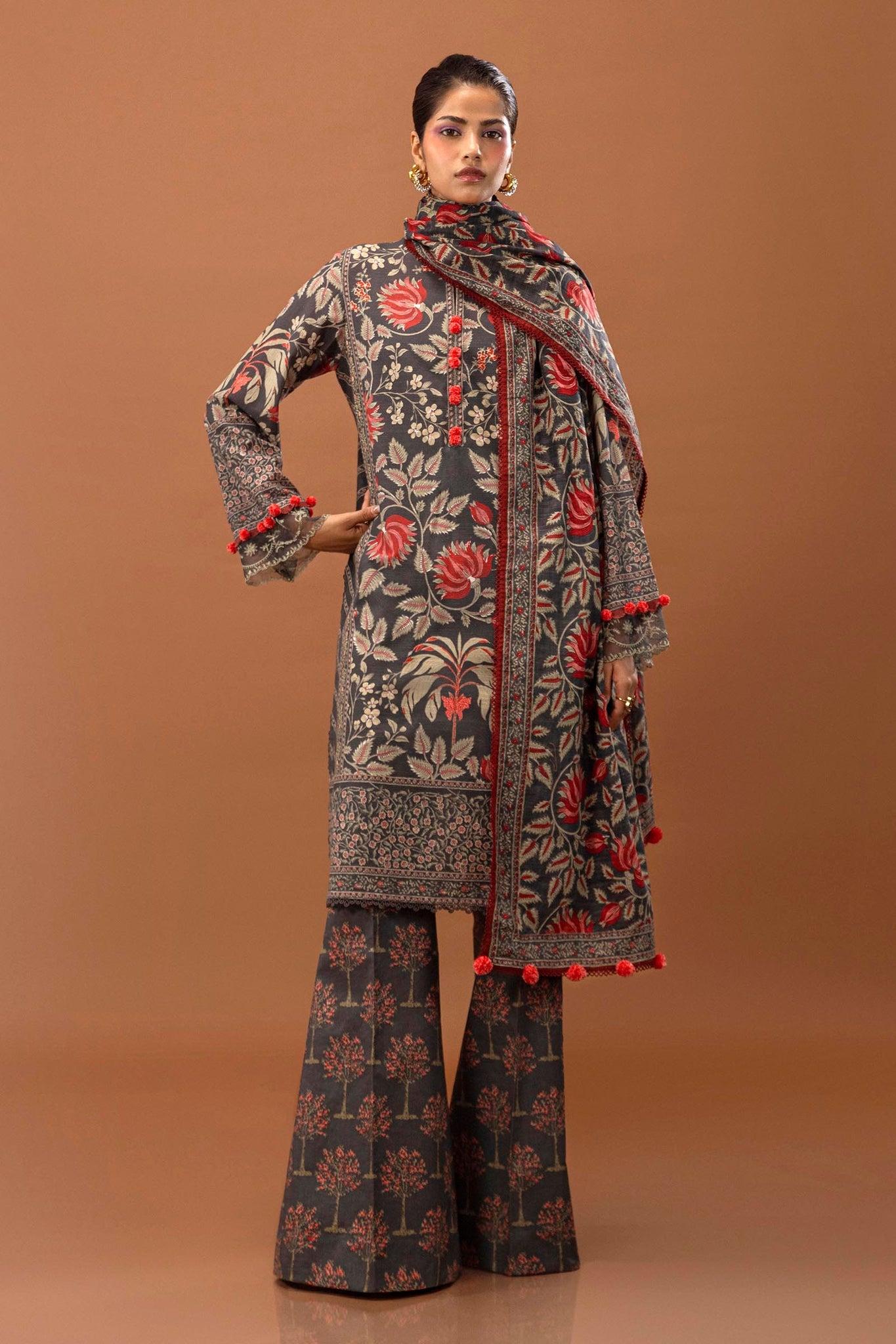 Sana Safinaz | Mahay Winter 24 | H243-002B-3CQ