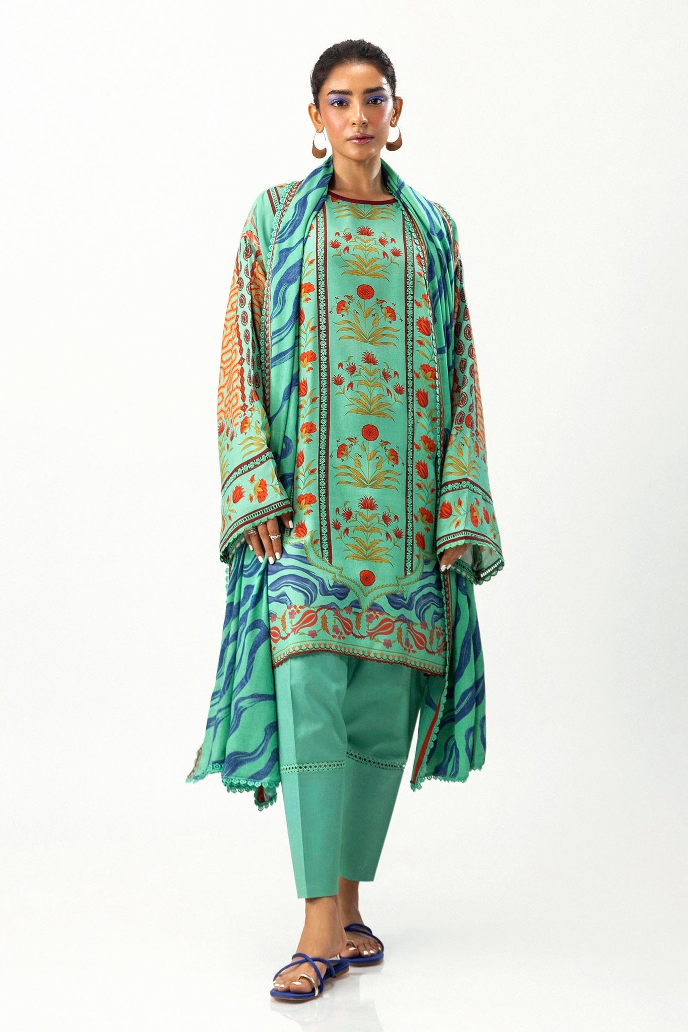 Sana Safinaz | Mahay Winter 24 | H243-004A-3DA