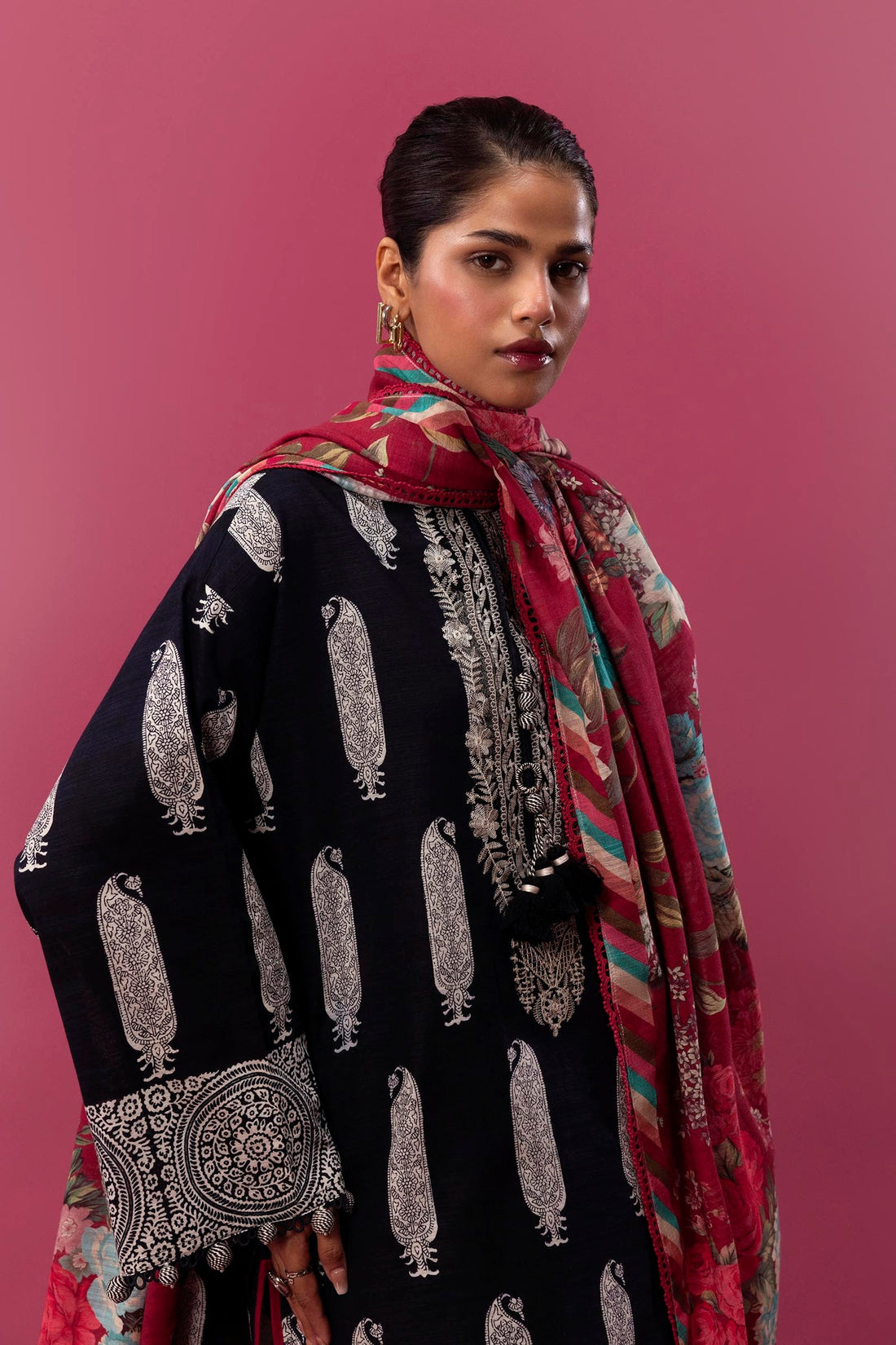 Sana Safinaz | Mahay Winter 24 | H243-016B-3CQ