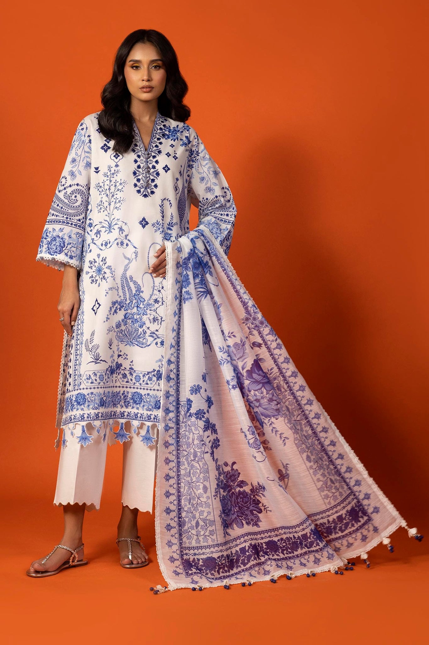 Sana Safinaz | Mahay Spring 25 | 1B