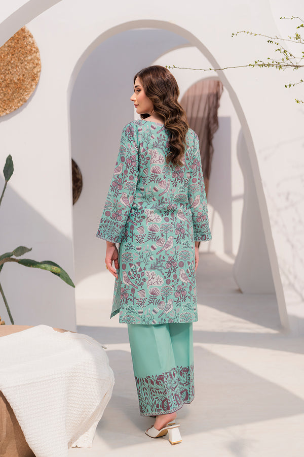 Hana | Floral Fiesta 24 | Cantaloupe - Pakistani Clothes for women, in United Kingdom and United States