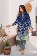 Hana | Floral Fiesta 24 | Blue Flora - Pakistani Clothes for women, in United Kingdom and United States