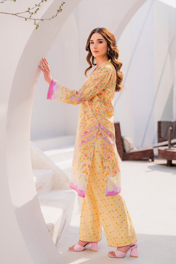 Hana | Floral Fiesta 24 | Zesty - Hoorain Designer Wear - Pakistani Ladies Branded Stitched Clothes in United Kingdom, United states, CA and Australia