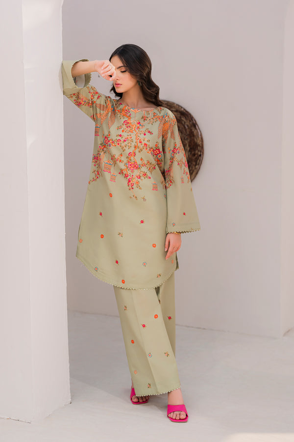 Hana | Floral Fiesta 24 | Woodland - Pakistani Clothes for women, in United Kingdom and United States