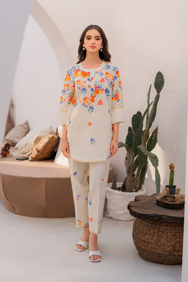 Hana | Floral Fiesta 24 | Floralight - Hoorain Designer Wear - Pakistani Ladies Branded Stitched Clothes in United Kingdom, United states, CA and Australia