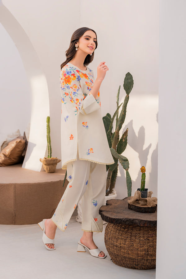 Hana | Floral Fiesta 24 | Floralight - Hoorain Designer Wear - Pakistani Ladies Branded Stitched Clothes in United Kingdom, United states, CA and Australia