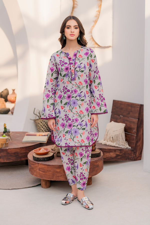 Hana | Floral Fiesta 24 | Fantasia - Hoorain Designer Wear - Pakistani Ladies Branded Stitched Clothes in United Kingdom, United states, CA and Australia