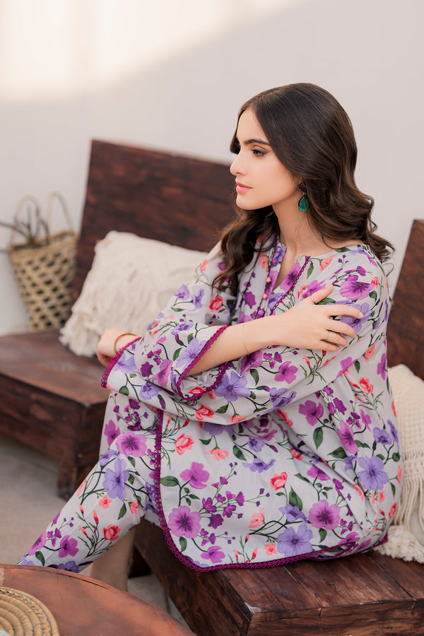 Hana | Floral Fiesta 24 | Fantasia - Hoorain Designer Wear - Pakistani Ladies Branded Stitched Clothes in United Kingdom, United states, CA and Australia
