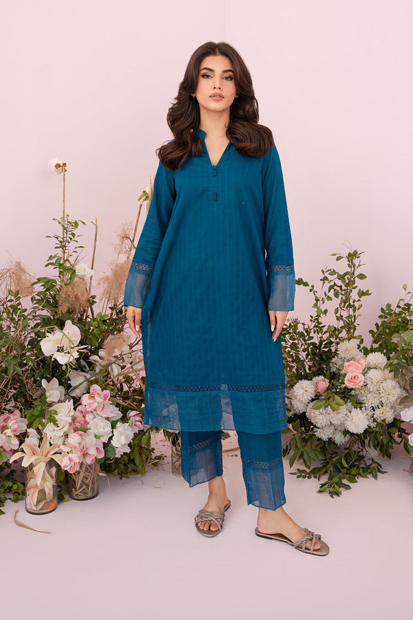 Hana | Sunshine Sartorial | Abyss - Hoorain Designer Wear - Pakistani Ladies Branded Stitched Clothes in United Kingdom, United states, CA and Australia
