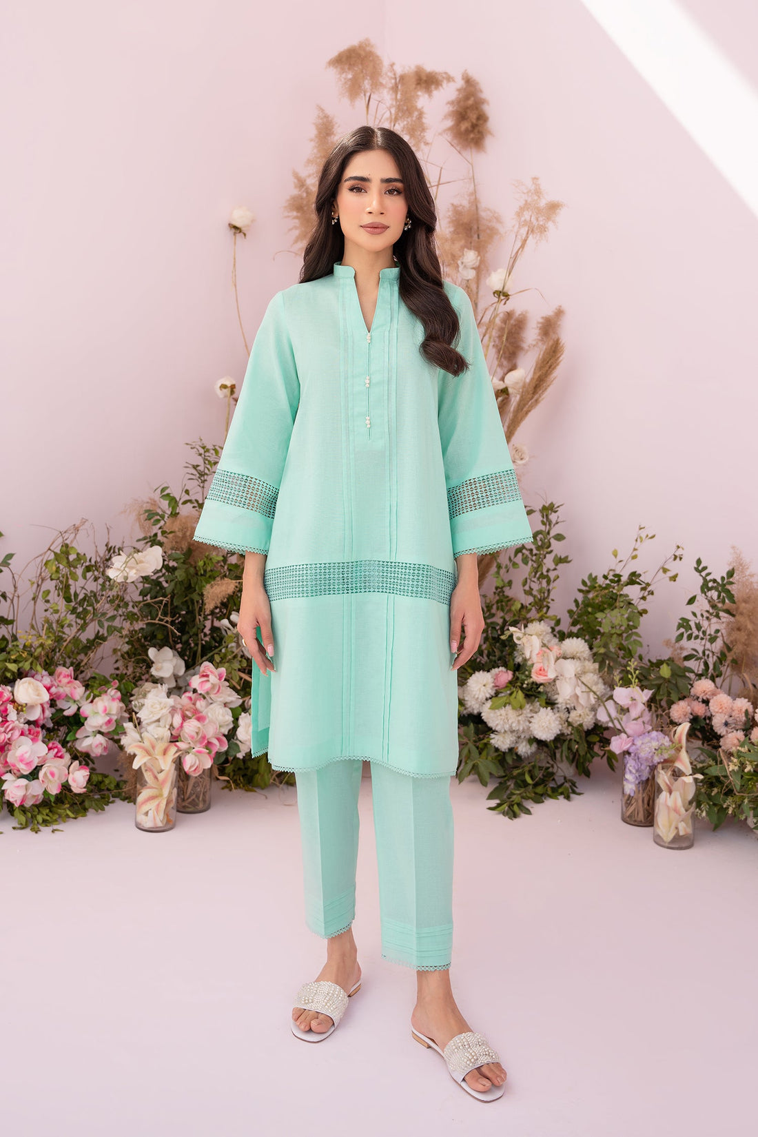 Hana | Sunshine Sartorial | Azure - Pakistani Clothes for women, in United Kingdom and United States