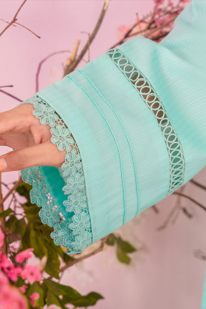 Hana | Sunshine Sartorial | Lagoon - Hoorain Designer Wear - Pakistani Ladies Branded Stitched Clothes in United Kingdom, United states, CA and Australia