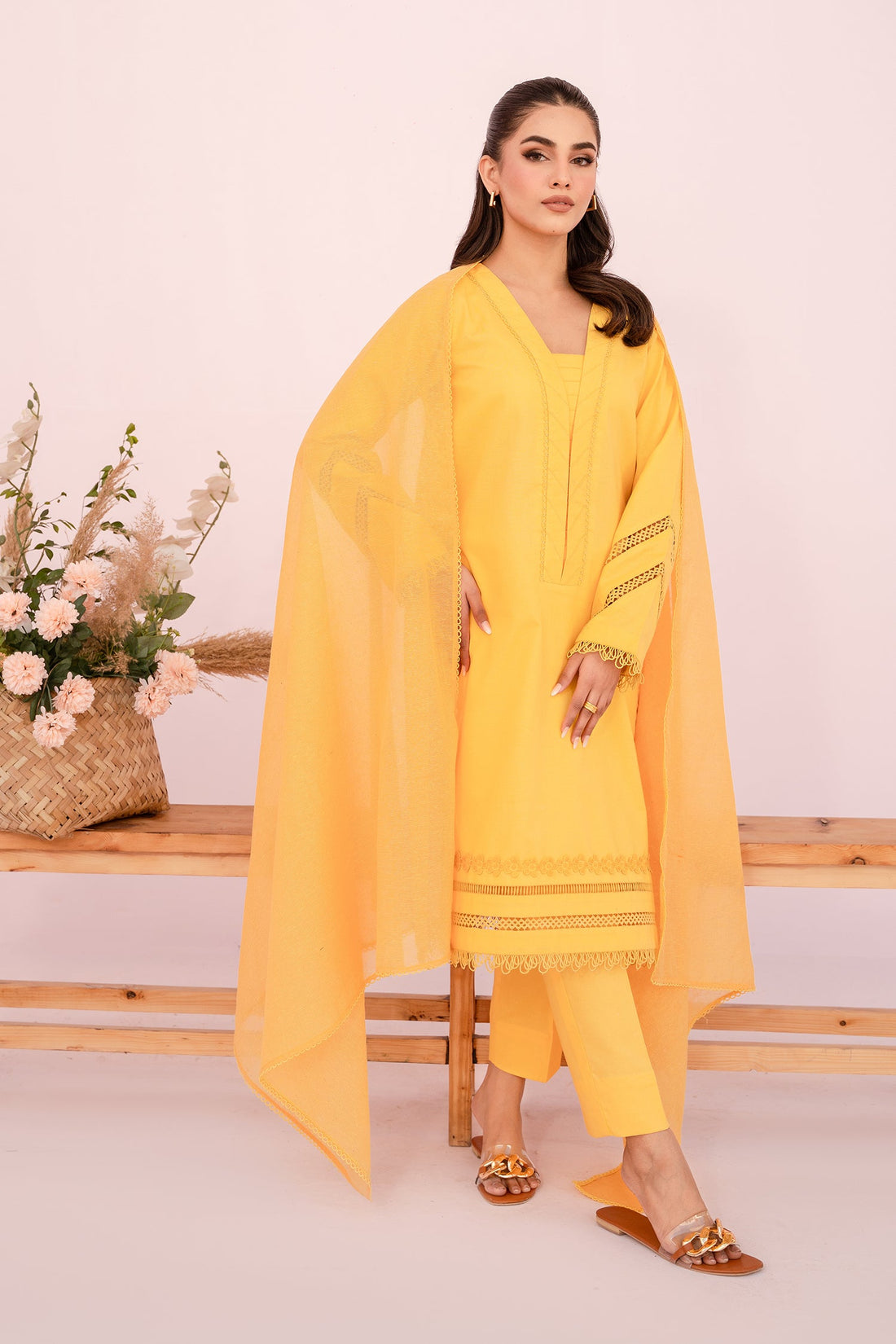 Hana | Sunshine Sartorial | Saffron - Pakistani Clothes for women, in United Kingdom and United States