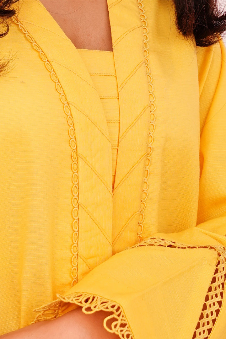 Hana | Sunshine Sartorial | Saffron - Hoorain Designer Wear - Pakistani Ladies Branded Stitched Clothes in United Kingdom, United states, CA and Australia