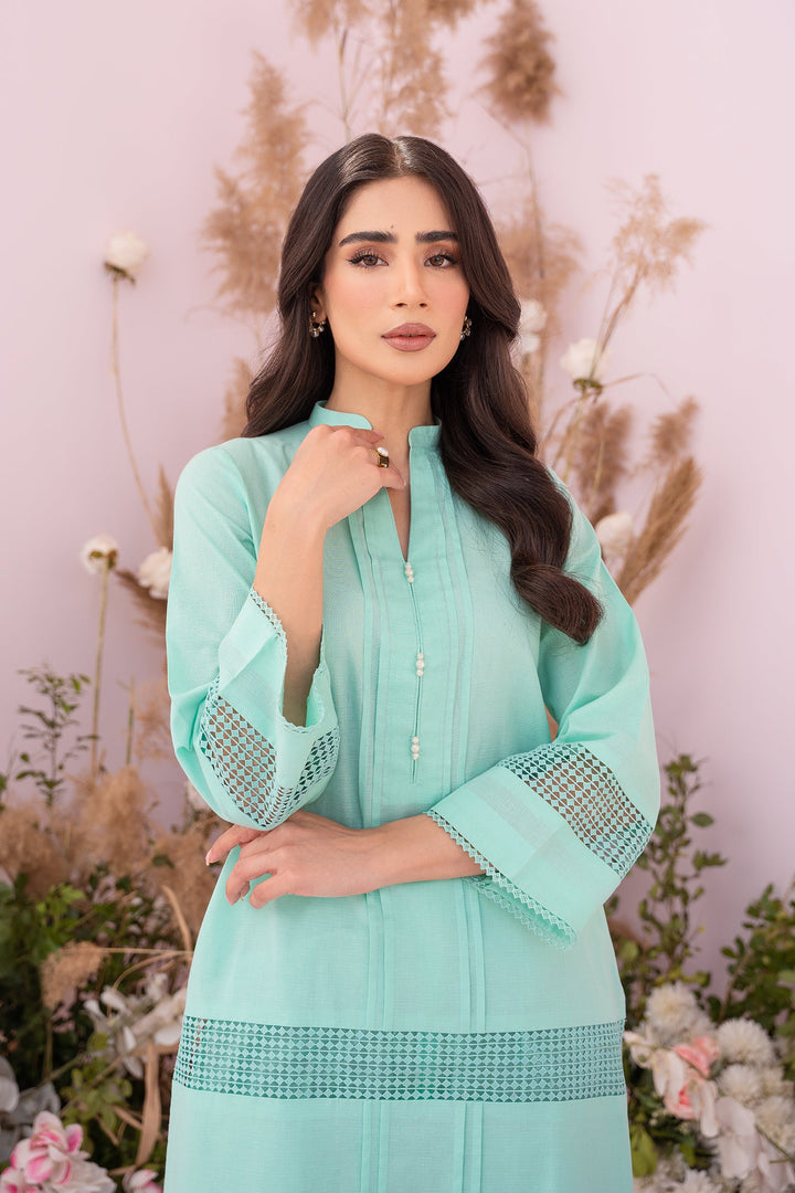 Hana | Sunshine Sartorial | Azure - Hoorain Designer Wear - Pakistani Ladies Branded Stitched Clothes in United Kingdom, United states, CA and Australia