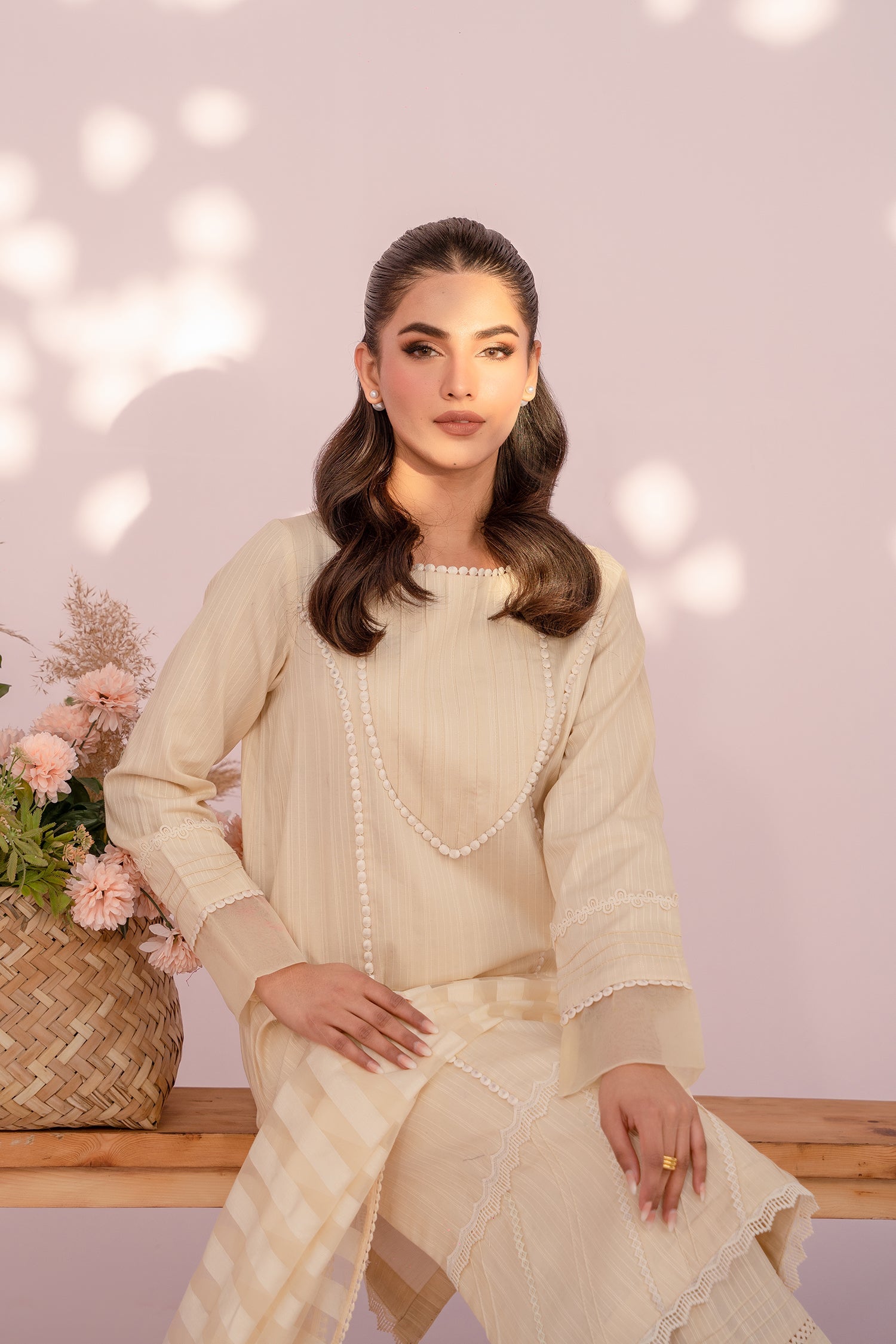 Hana | Sunshine Sartorial | Pecan - Pakistani Clothes for women, in United Kingdom and United States