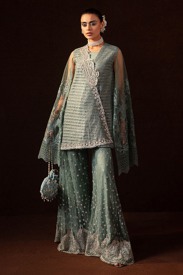 Haute Form | Luxury Eid Formals | JALPARI - Hoorain Designer Wear - Pakistani Ladies Branded Stitched Clothes in United Kingdom, United states, CA and Australia