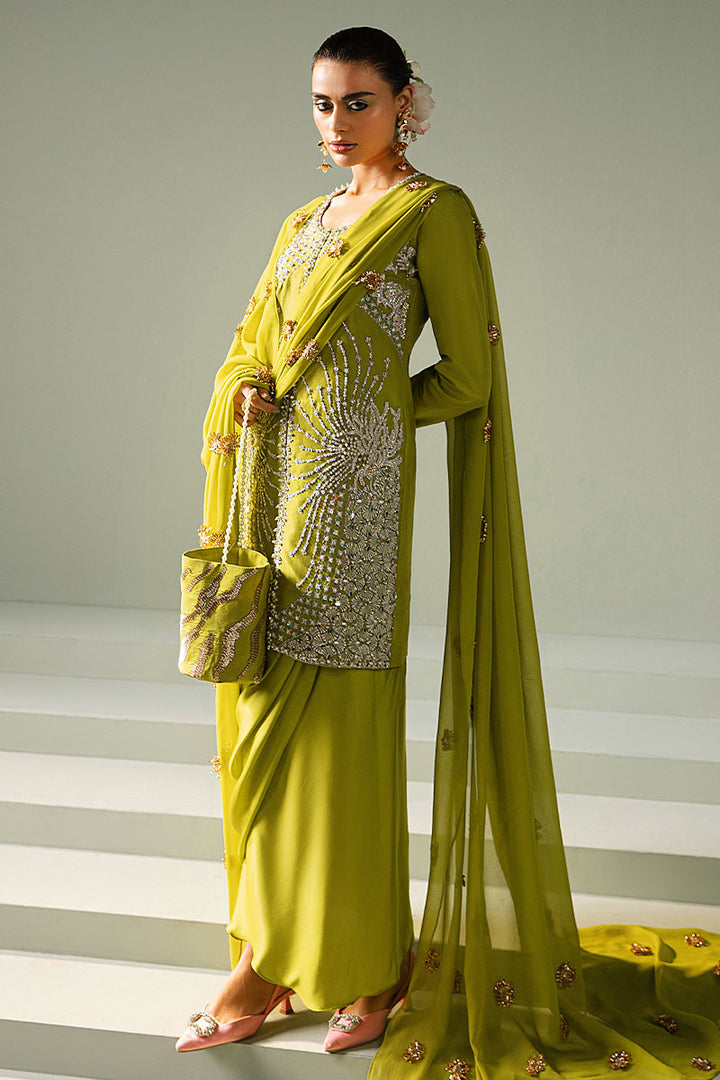 Haute Form | Luxury Eid Formals | GOOSEBERRY - Hoorain Designer Wear - Pakistani Ladies Branded Stitched Clothes in United Kingdom, United states, CA and Australia