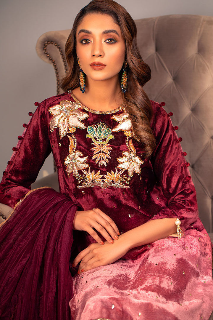 Haute Form | Luxury Pret | BASHAR - Hoorain Designer Wear - Pakistani Ladies Branded Stitched Clothes in United Kingdom, United states, CA and Australia
