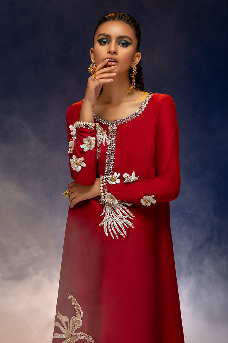 Haute Form | Luxury Pret | RED OOMPH - Pakistani Clothes for women, in United Kingdom and United States