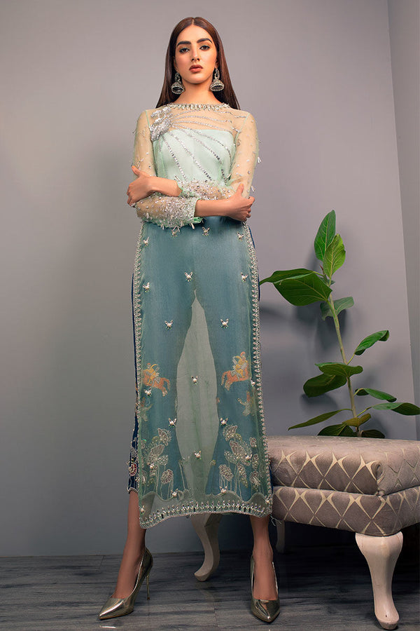 Haute Form | Luxury Pret | MISQ - Hoorain Designer Wear - Pakistani Ladies Branded Stitched Clothes in United Kingdom, United states, CA and Australia