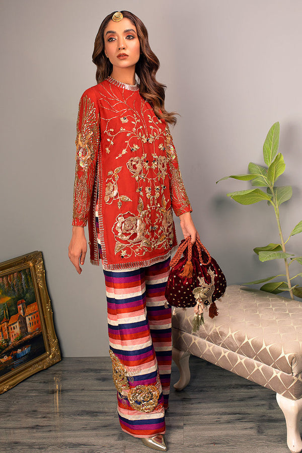 Haute Form | Luxury Pret | LAKHT - Hoorain Designer Wear - Pakistani Ladies Branded Stitched Clothes in United Kingdom, United states, CA and Australia