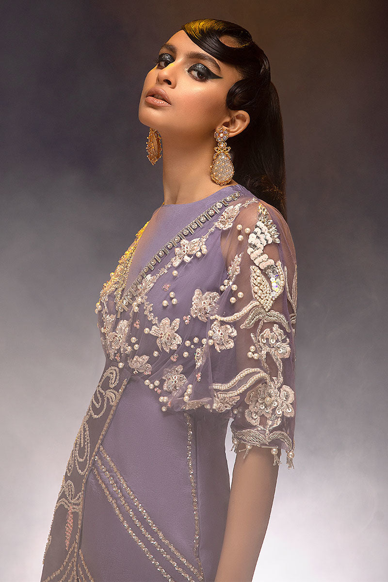 Haute Form | Luxury Pret | PURPLE ROSE - Pakistani Clothes for women, in United Kingdom and United States