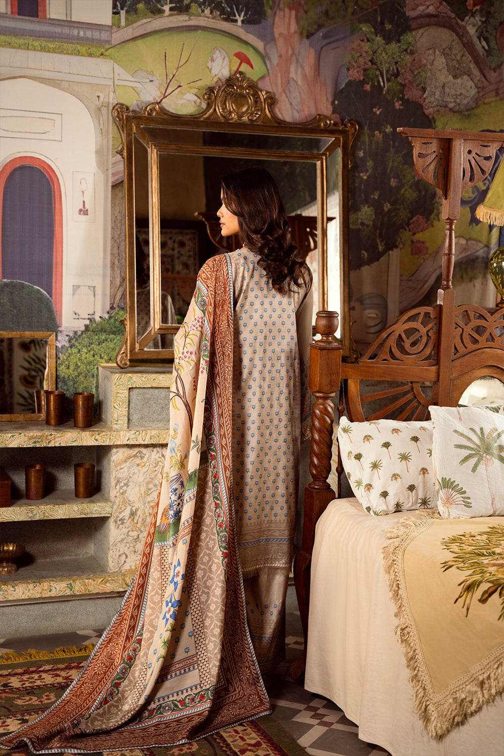 Saira Rizwan | Dahini Silk Pret | MERCINA - SRLP06-25