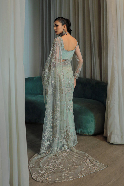 Saira Rizwan | Riona Luxury Formals | Evaline - Hoorain Designer Wear - Pakistani Ladies Branded Stitched Clothes in United Kingdom, United states, CA and Australia