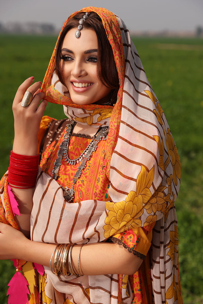 Charizma | Signature Print Vol 1 | SP4-02 - Hoorain Designer Wear - Pakistani Ladies Branded Stitched Clothes in United Kingdom, United states, CA and Australia