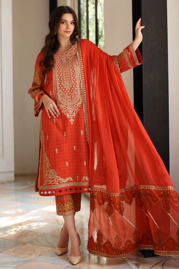 Charizma | Ramzan Edit | RE4-05 - Hoorain Designer Wear - Pakistani Ladies Branded Stitched Clothes in United Kingdom, United states, CA and Australia