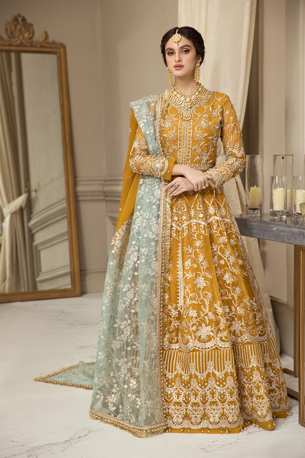 House of Nawab | Luxury Formals | HAZWA B - Hoorain Designer Wear - Pakistani Ladies Branded Stitched Clothes in United Kingdom, United states, CA and Australia