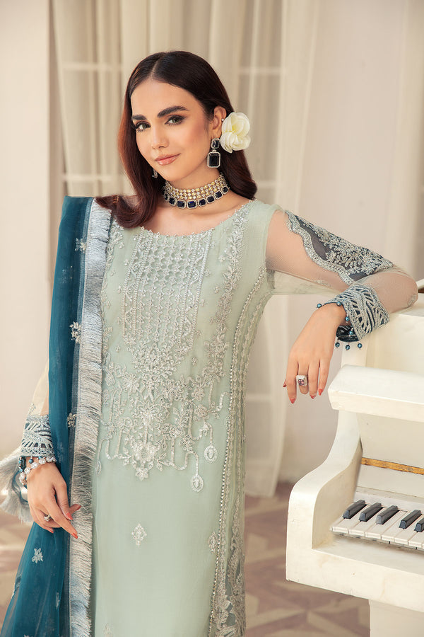 House of Nawab | Luxury Formals | AMOL - Hoorain Designer Wear - Pakistani Ladies Branded Stitched Clothes in United Kingdom, United states, CA and Australia