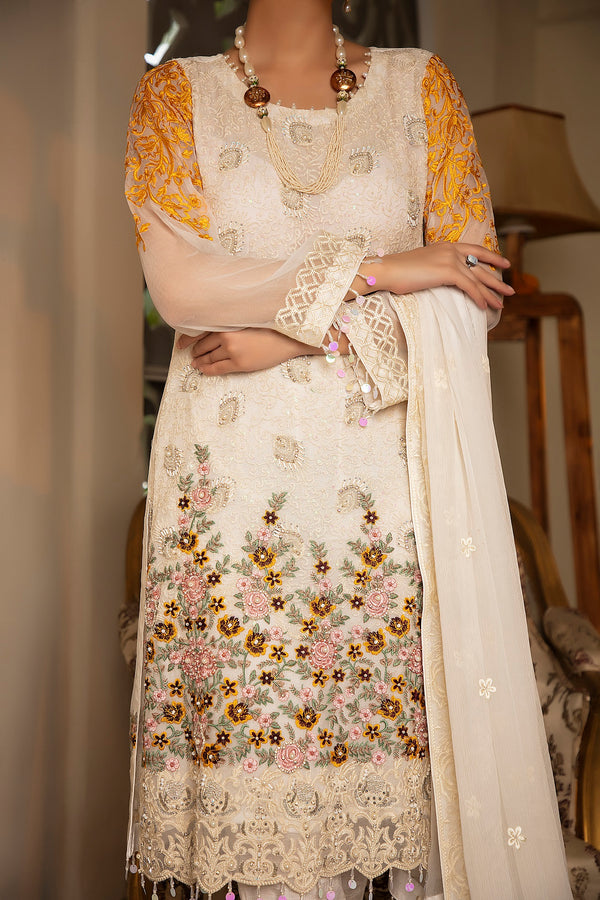 House of Nawab | Luxury Formals | HM-03 - Hoorain Designer Wear - Pakistani Ladies Branded Stitched Clothes in United Kingdom, United states, CA and Australia